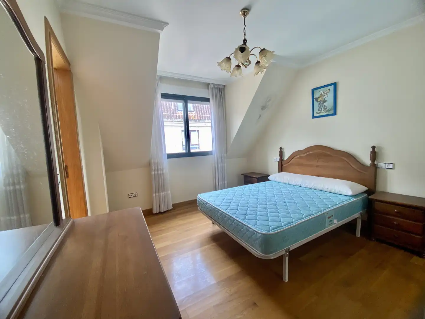 Bedroom of Attic for sale in O Grove    with Parquet flooring, Terrace and Storage room