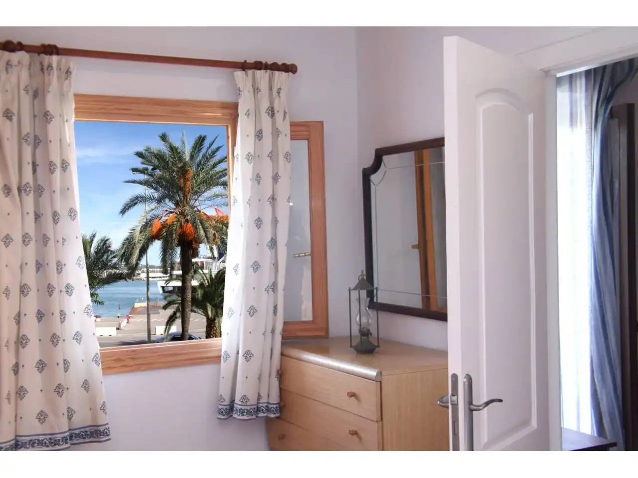 Schlafzimmer von Wohnung zum Verkauf in Eivissa mit Klimaanlage, Möbliert und Balkon