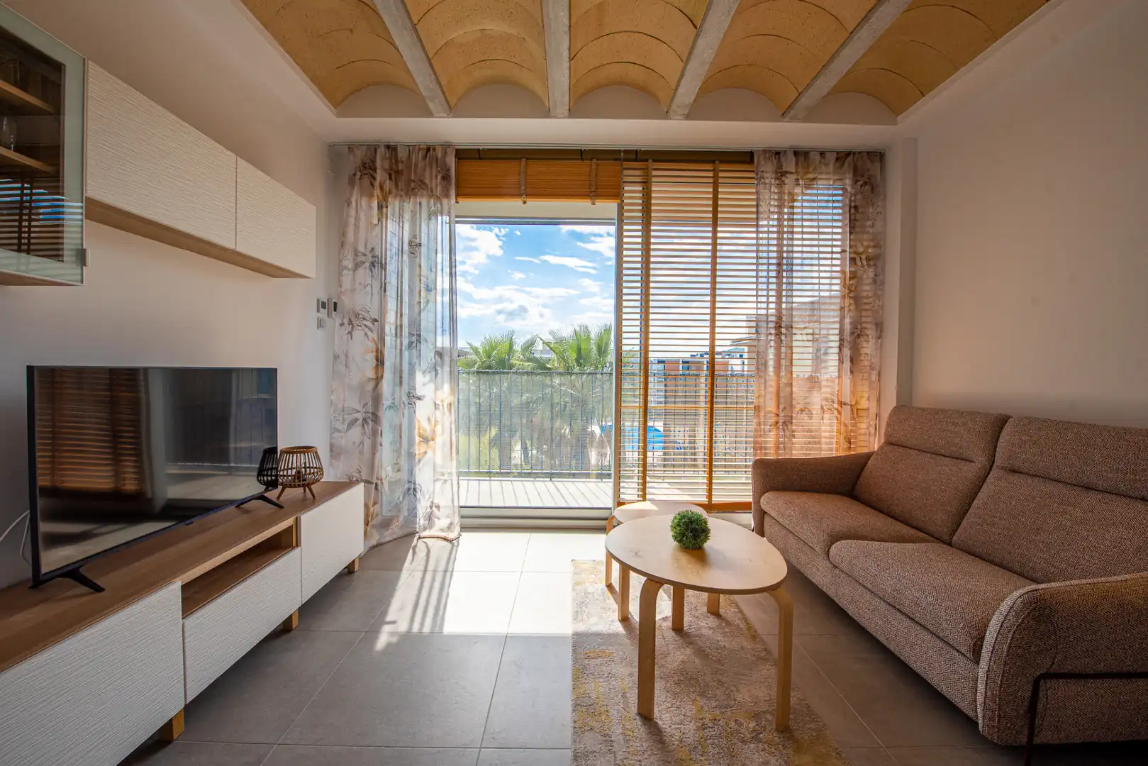 Living room of Flat for sale in Castell d'Aro, Platja d'Aro i s'Agaró  with Air Conditioner, Heating and Terrace