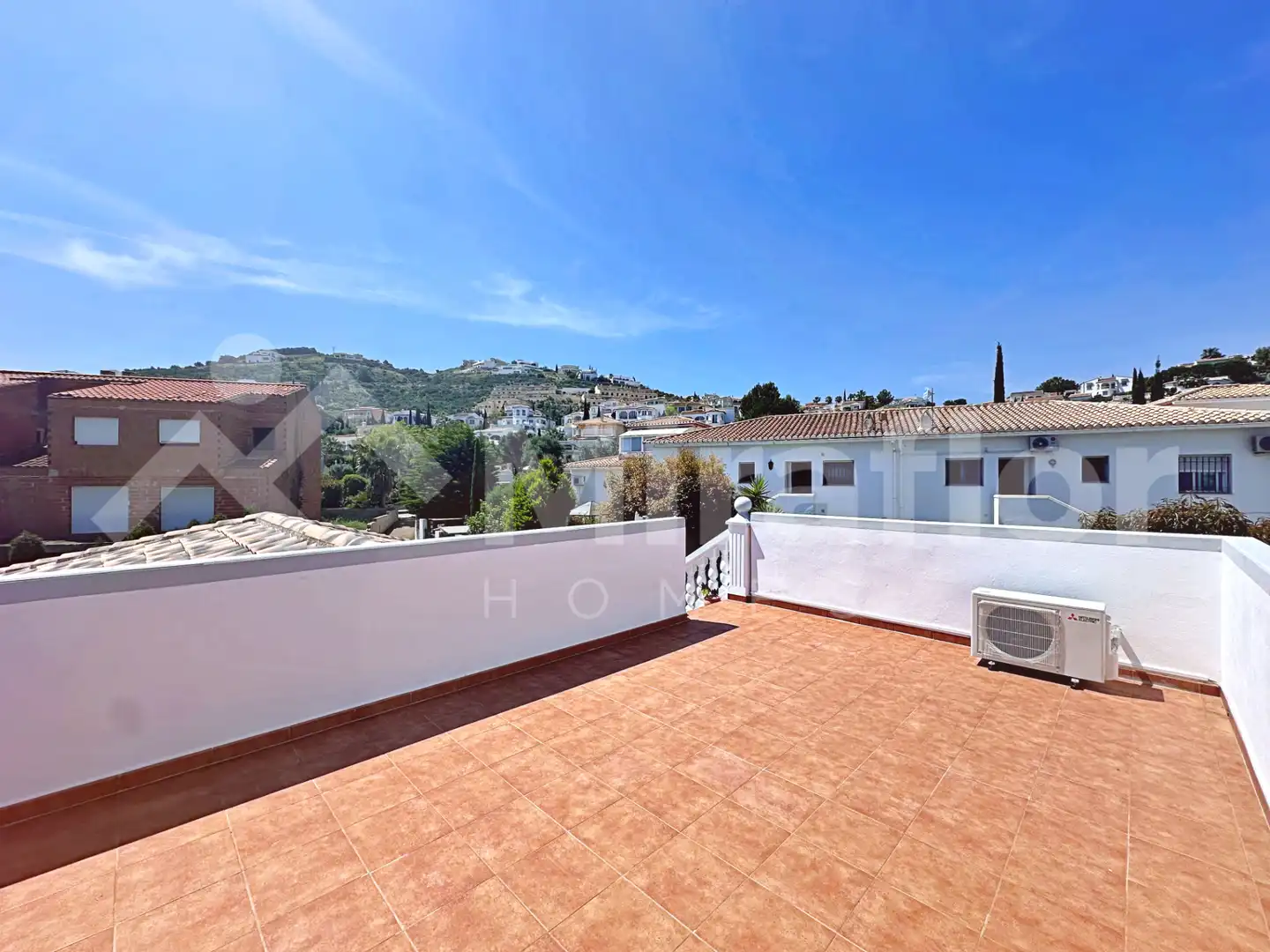 Terrassa de Casa o xalet en venda en El Ràfol d'Almúnia amb Aire condicionat, Calefacció i Jardí privat