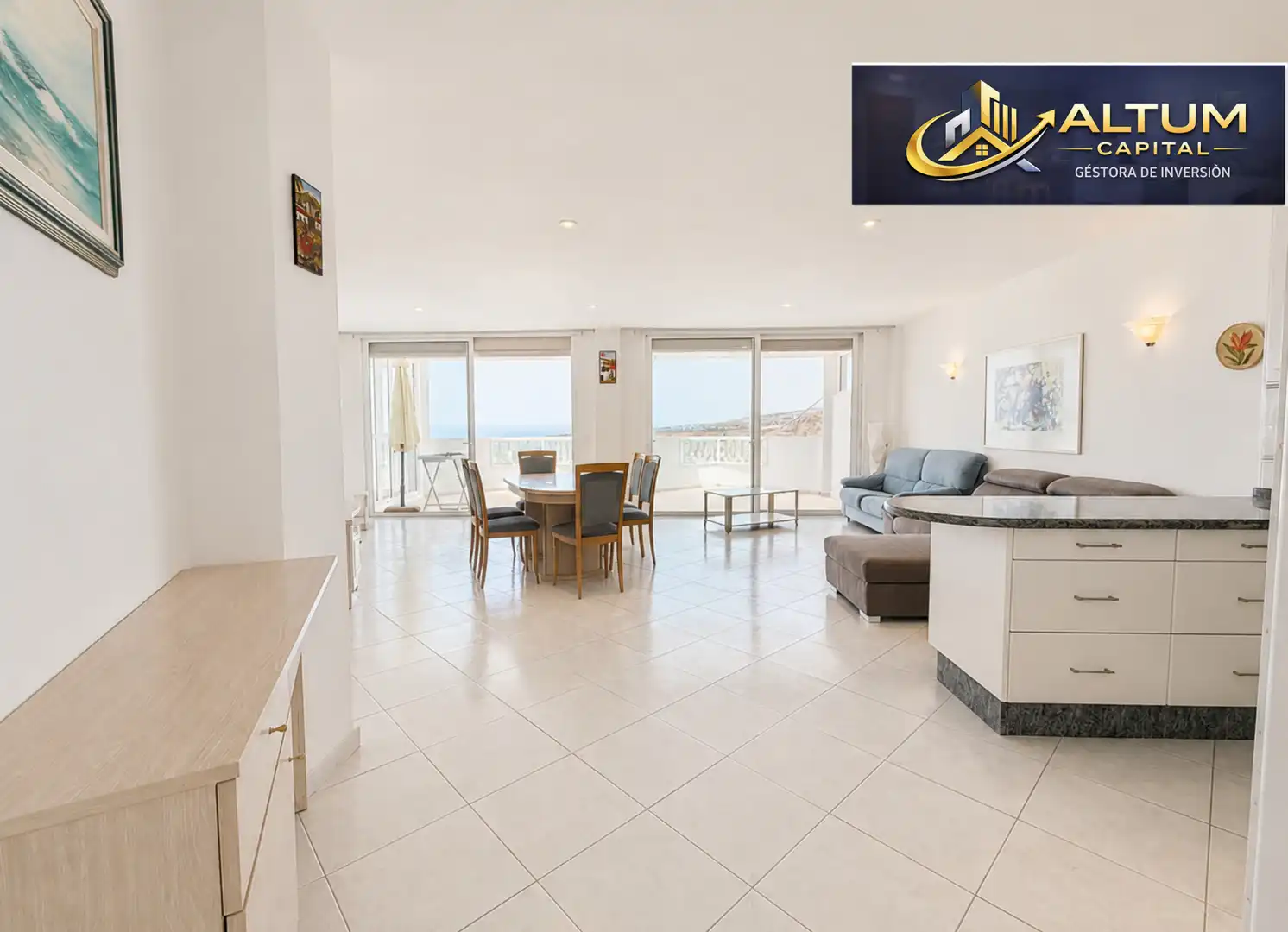 Living room of Flat for sale in Adeje  with Storage room, Furnished and Oven