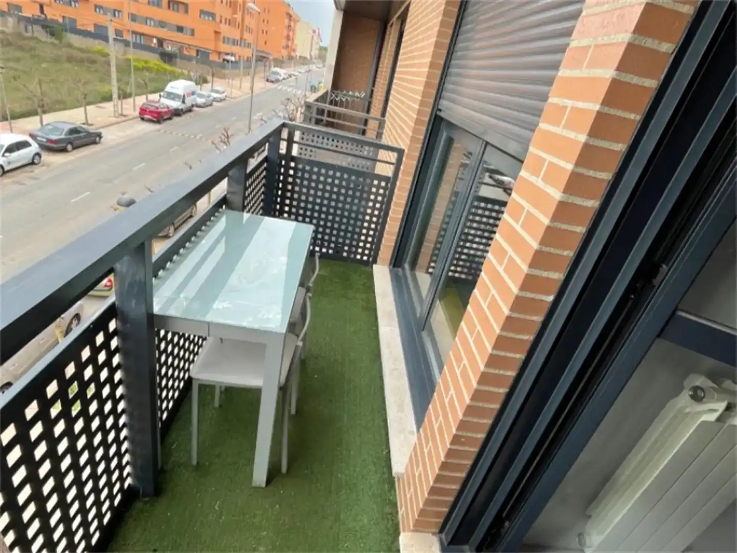 Terrasse von Wohnungen zur Miete in Lardero mit Privatgarten, Parkett und Abstellraum