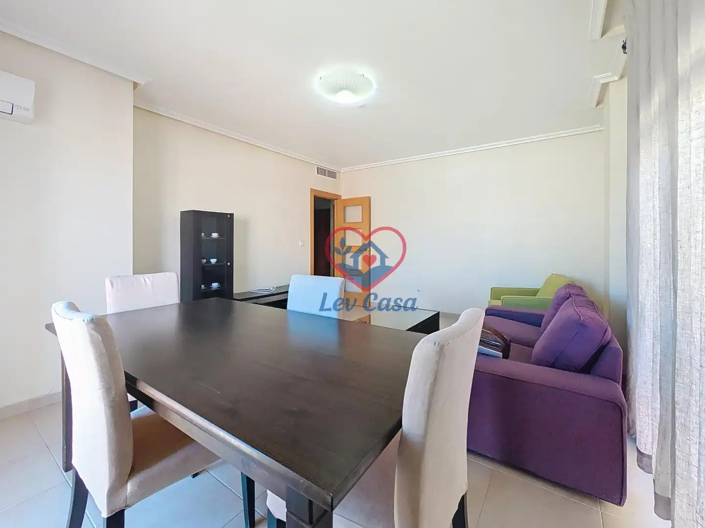 Sala de estar de Piso en venta en Murcia con Aire acondicionado y Amueblado