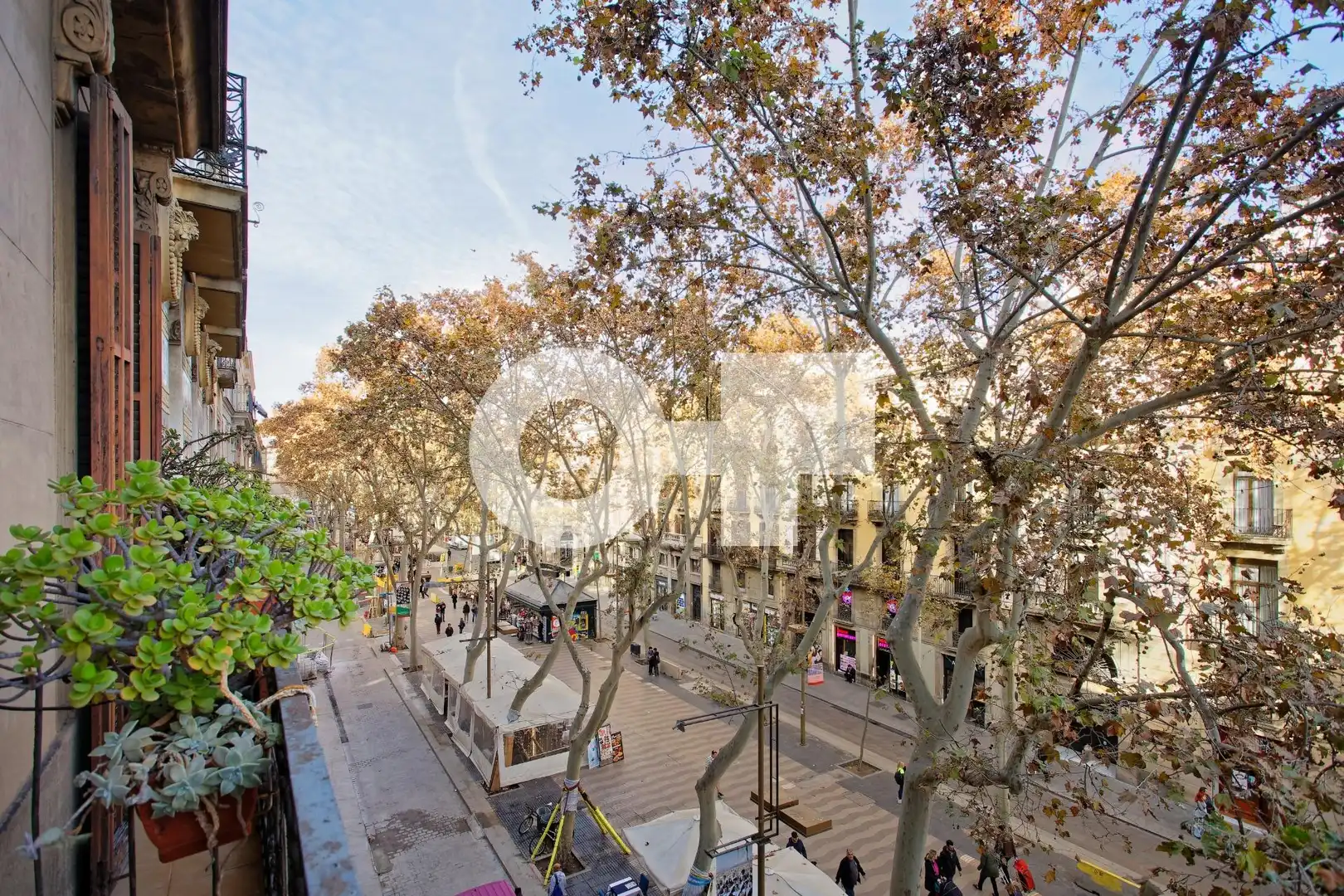 Vista exterior de Apartament en venda en Barcelona amb Terrassa, Moblat i Balcó