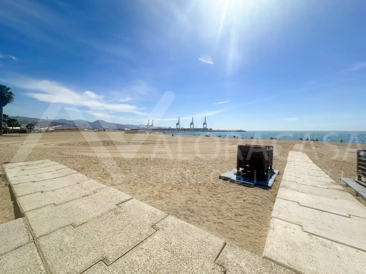 Parking of Flat for sale in Málaga  with Air Conditioner and Terrace