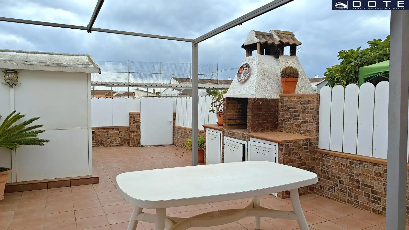 Terraza de Casa adosada en venta en Creixell con Terraza, Trastero y Alarma