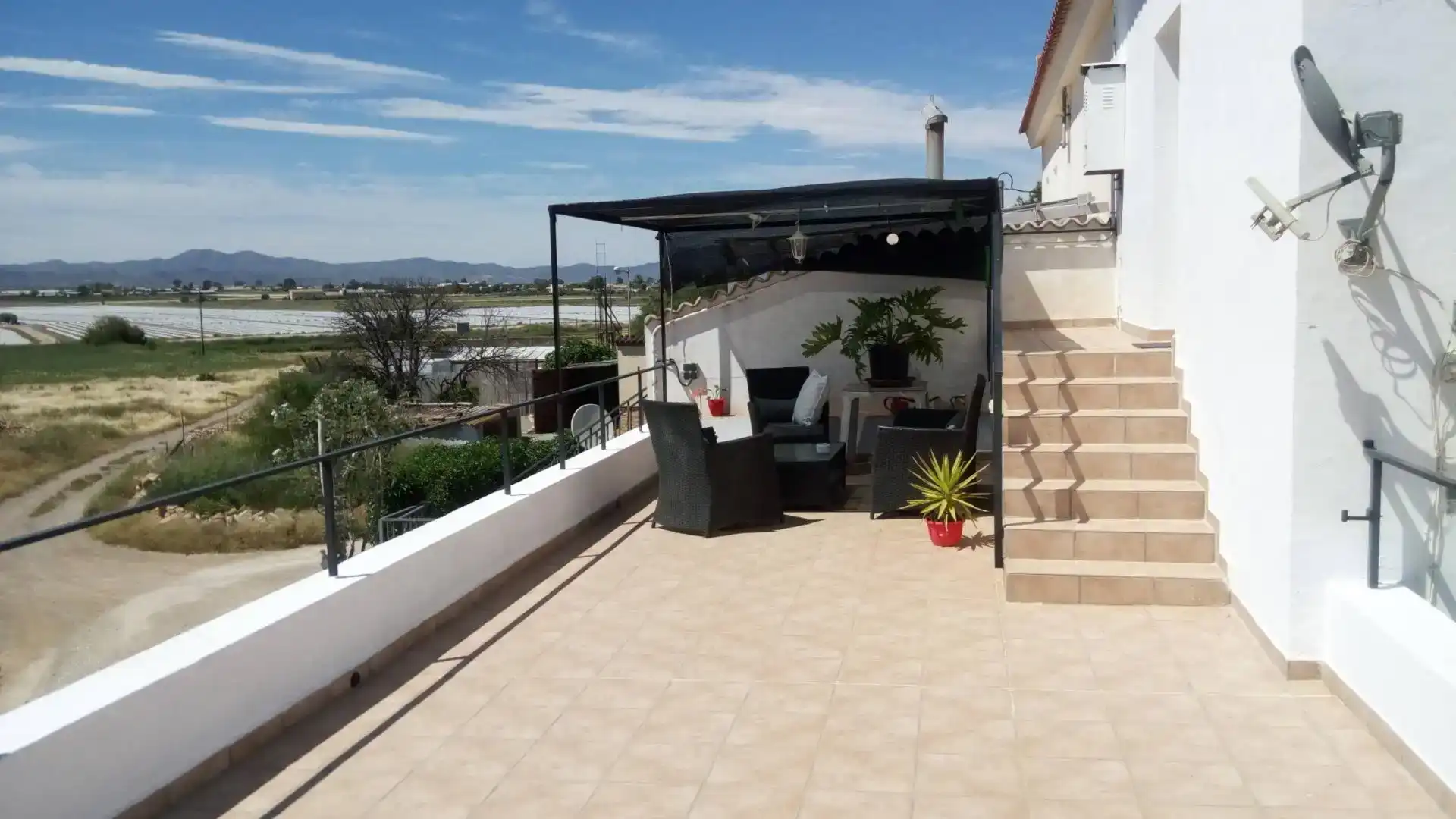 Terraza de Finca rústica en venta en Lorca con Piscina y Balcón