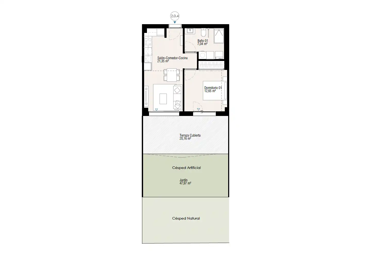Apartament amb piscina en venda a Platja de Torres, imagen 23
