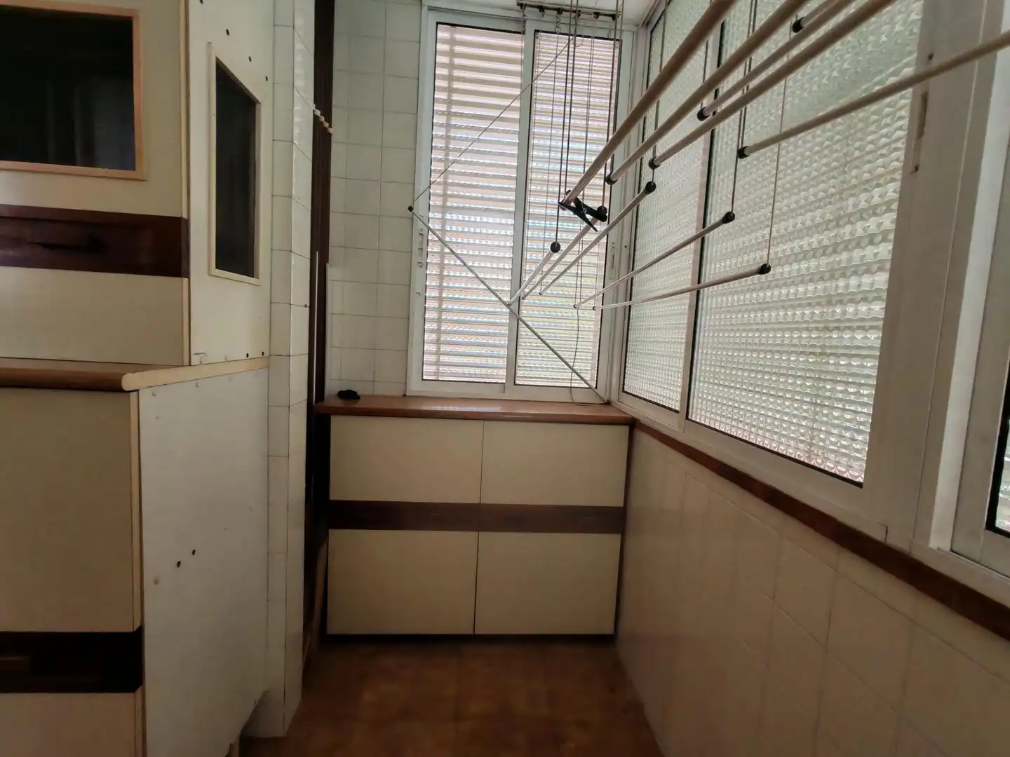 Cocina de Apartamento en venta en Barcelona con Calefacción, Parquet y Balcón