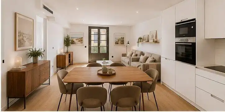 Comedor de Ático en venta en Barcelona con Aire acondicionado, Calefacción y Terraza