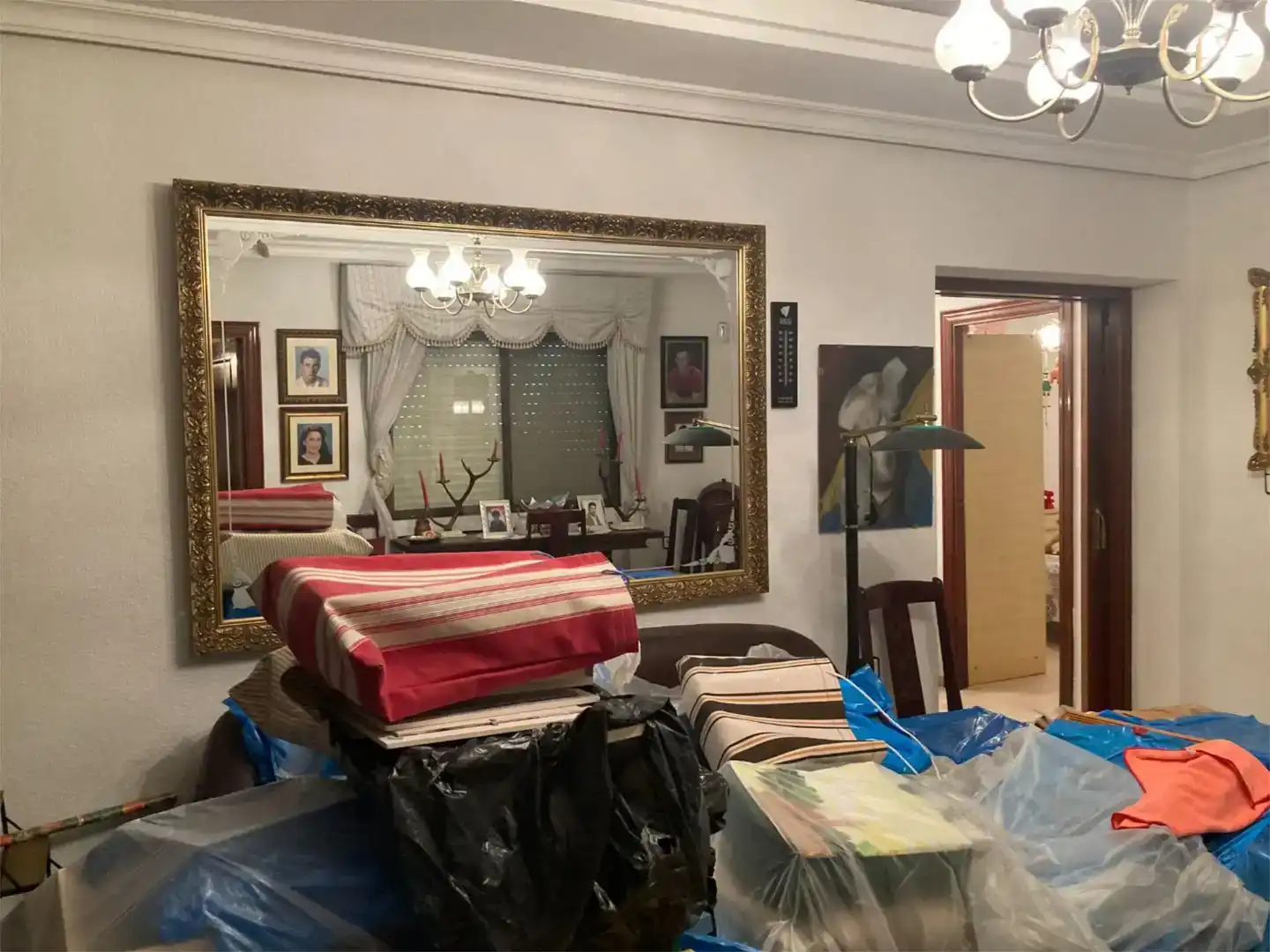 Sala de estar de Casa adosada en venta en Puertollano