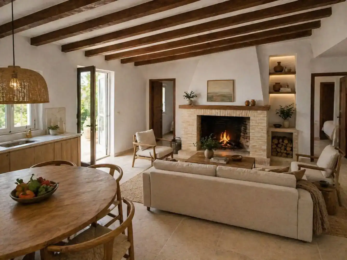 Sala d'estar de Finca rústica en venda en Ibi