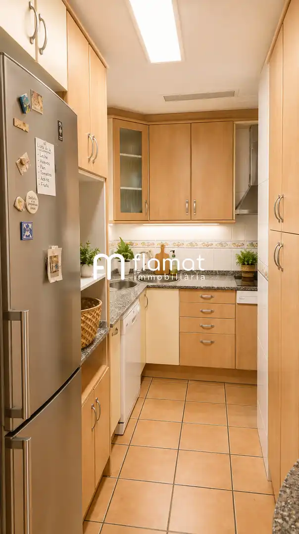 Cocina de Piso en venta en Barcelona con Terraza