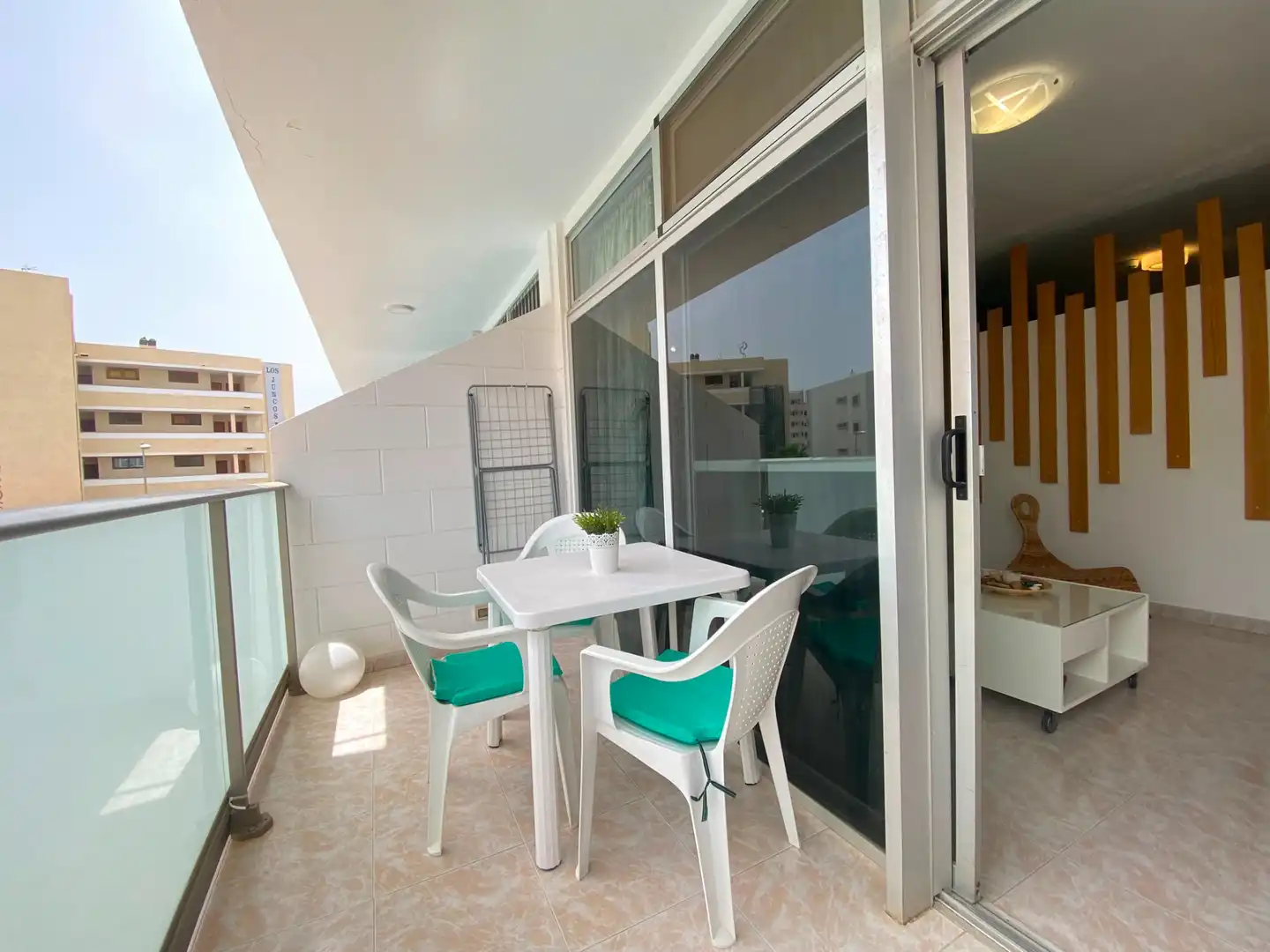 Balcony of Flat for sale in San Bartolomé de Tirajana  with Private garden, Terrace and Furnished
