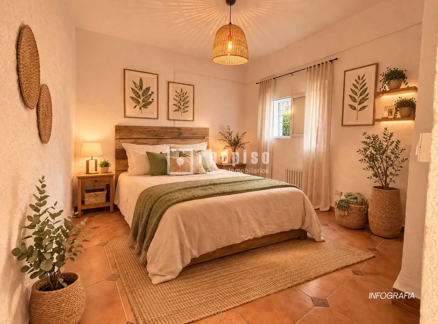 Bedroom of Houses for sale in Málaga  with Heating, Private garden and Terrace