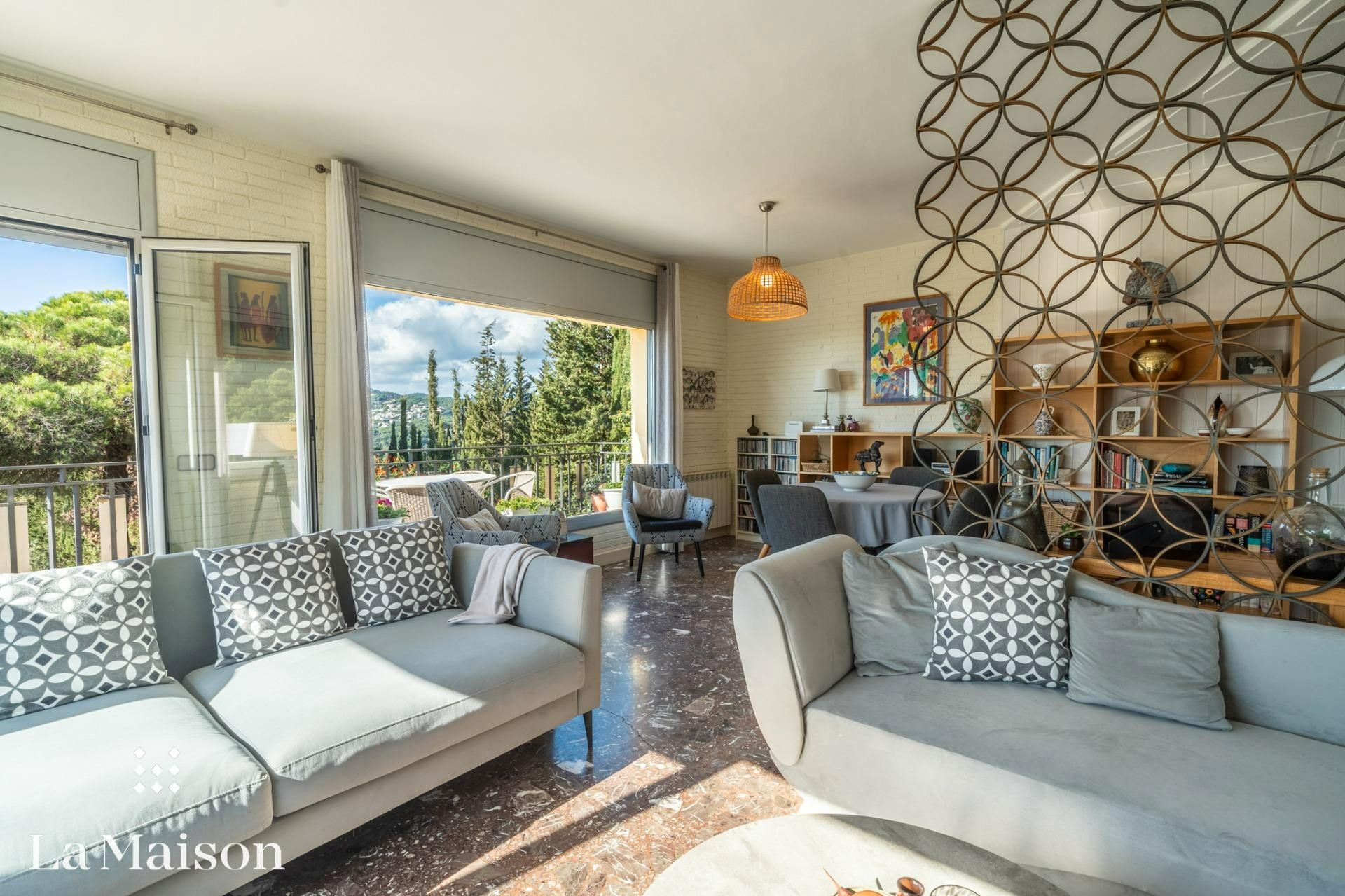 Sala de estar de Casa o chalet en venta en Sant Pol de Mar con Calefacción, Jardín privado y Terraza