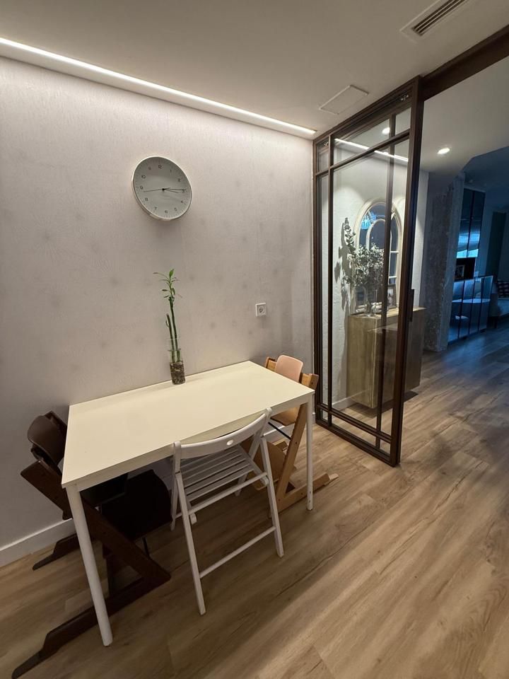 Dining room of Planta baja for sale in  Zaragoza Capital  with Air Conditioner, Heating and Parquet flooring