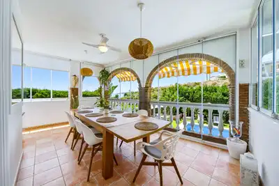 Detached house with pool for sale in El Faro de Calaburra - Chaparral, imagen 8
