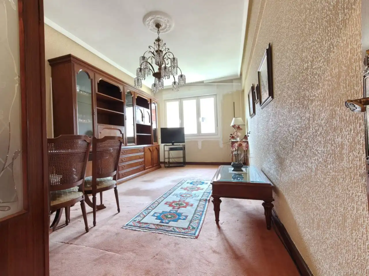 Sala de estar de Piso en venta en Bilbao  con Balcón