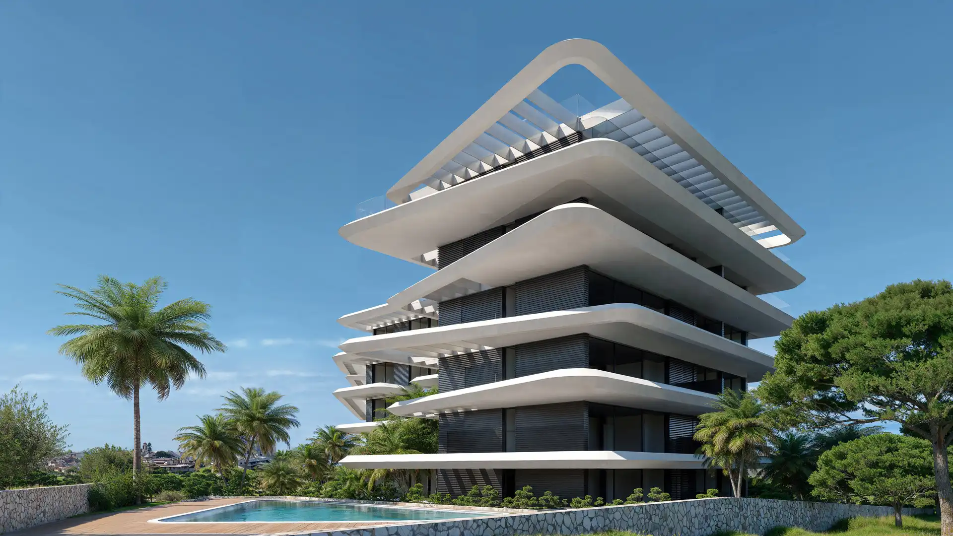 Apartamento con piscina en venta en Estepona Pueblo