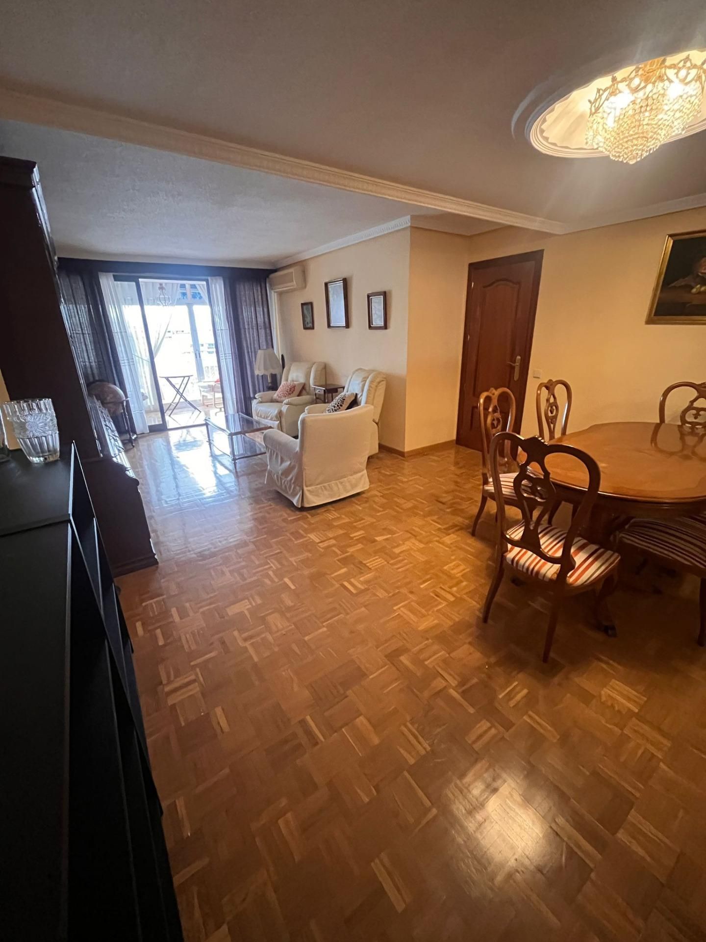 Living room of Flat to rent in Móstoles  with Heating, Terrace and Furnished