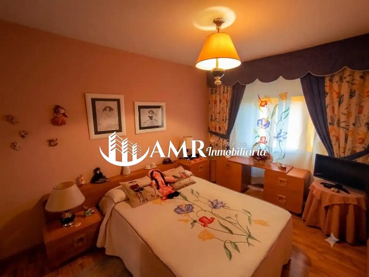 Bedroom of Flat for sale in Móstoles  with Air Conditioner, Heating and Terrace