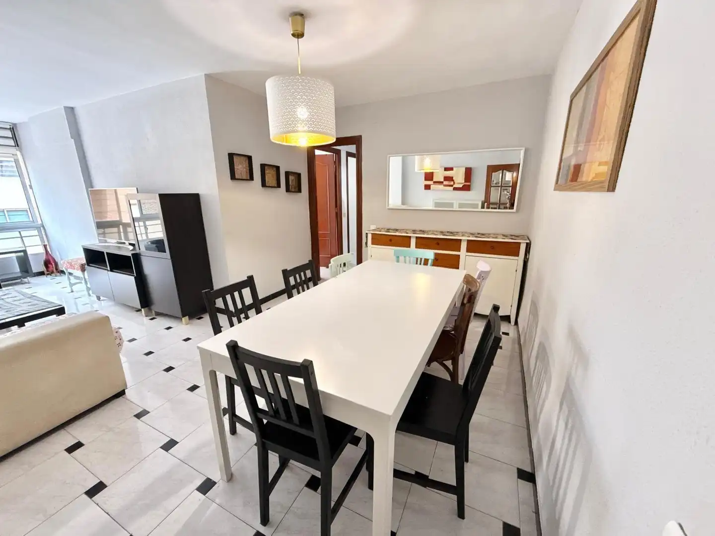 Dining room of Flat for rent in Málaga  with Furnished