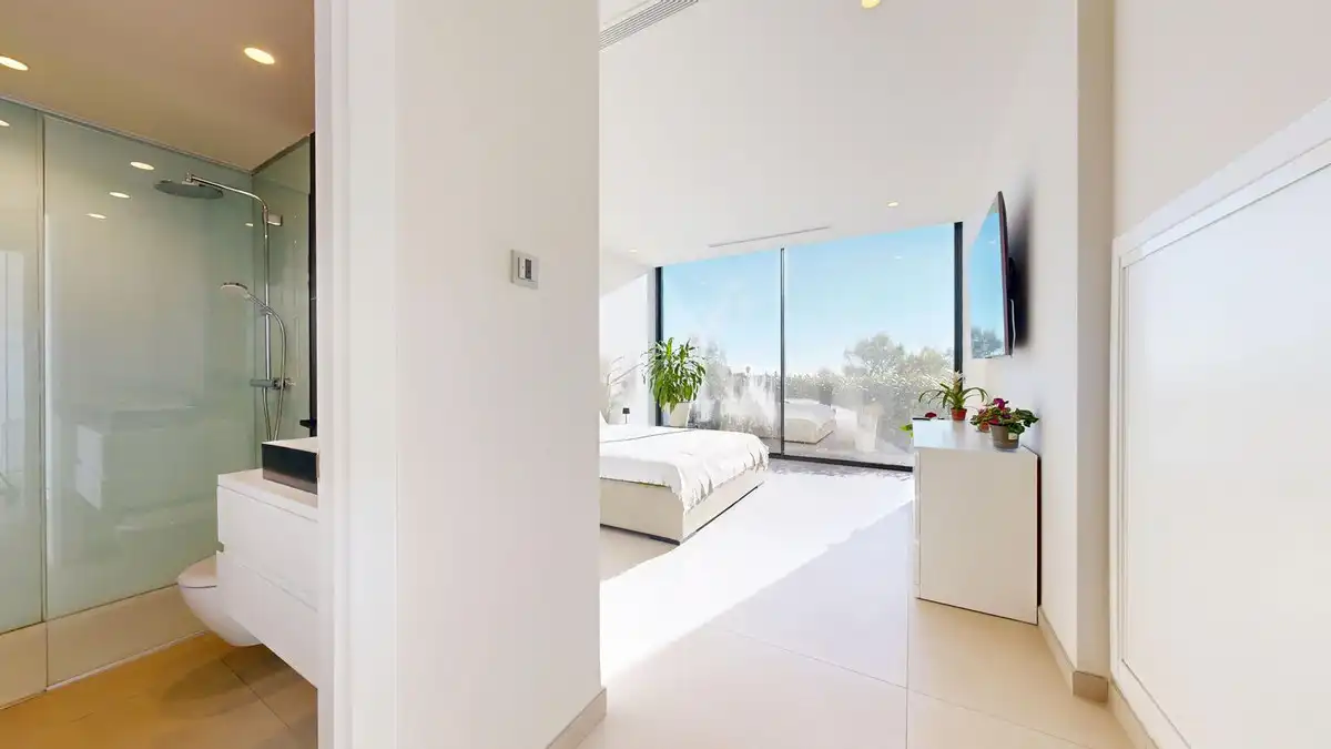 Bedroom of Houses for rent in Marbella  with Air Conditioner, Private garden and Terrace