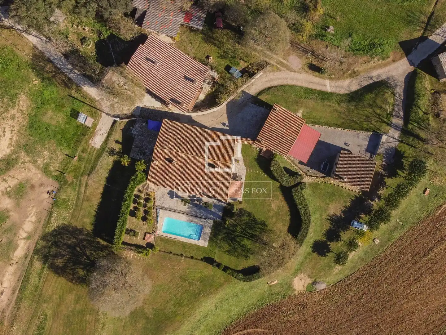 Jardín de Finca rústica en venta en Santa Pau con Jardín privado, Terraza y Trastero