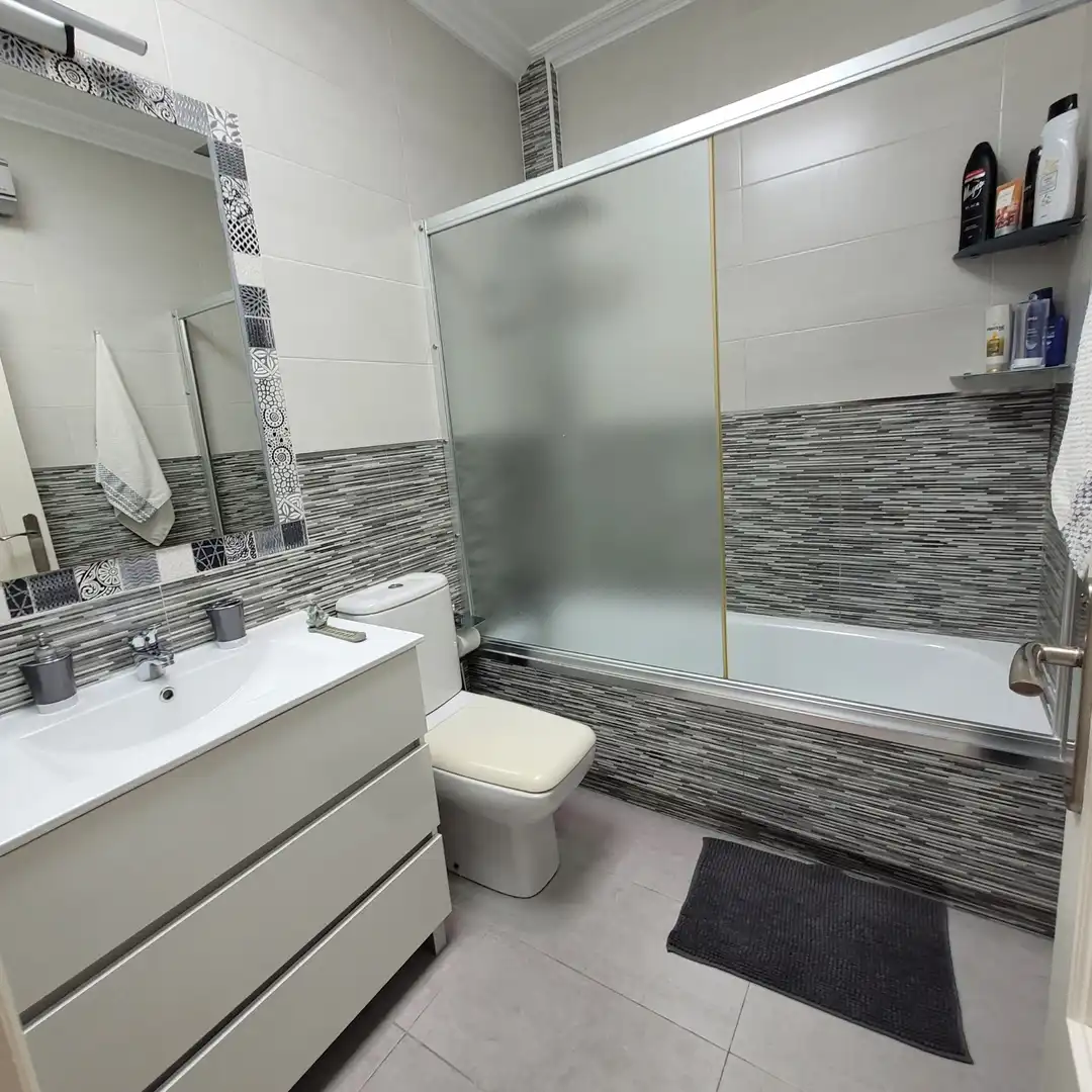 Bathroom of Houses for sale in Roquetas de Mar  with Air Conditioner, Terrace and Storage room