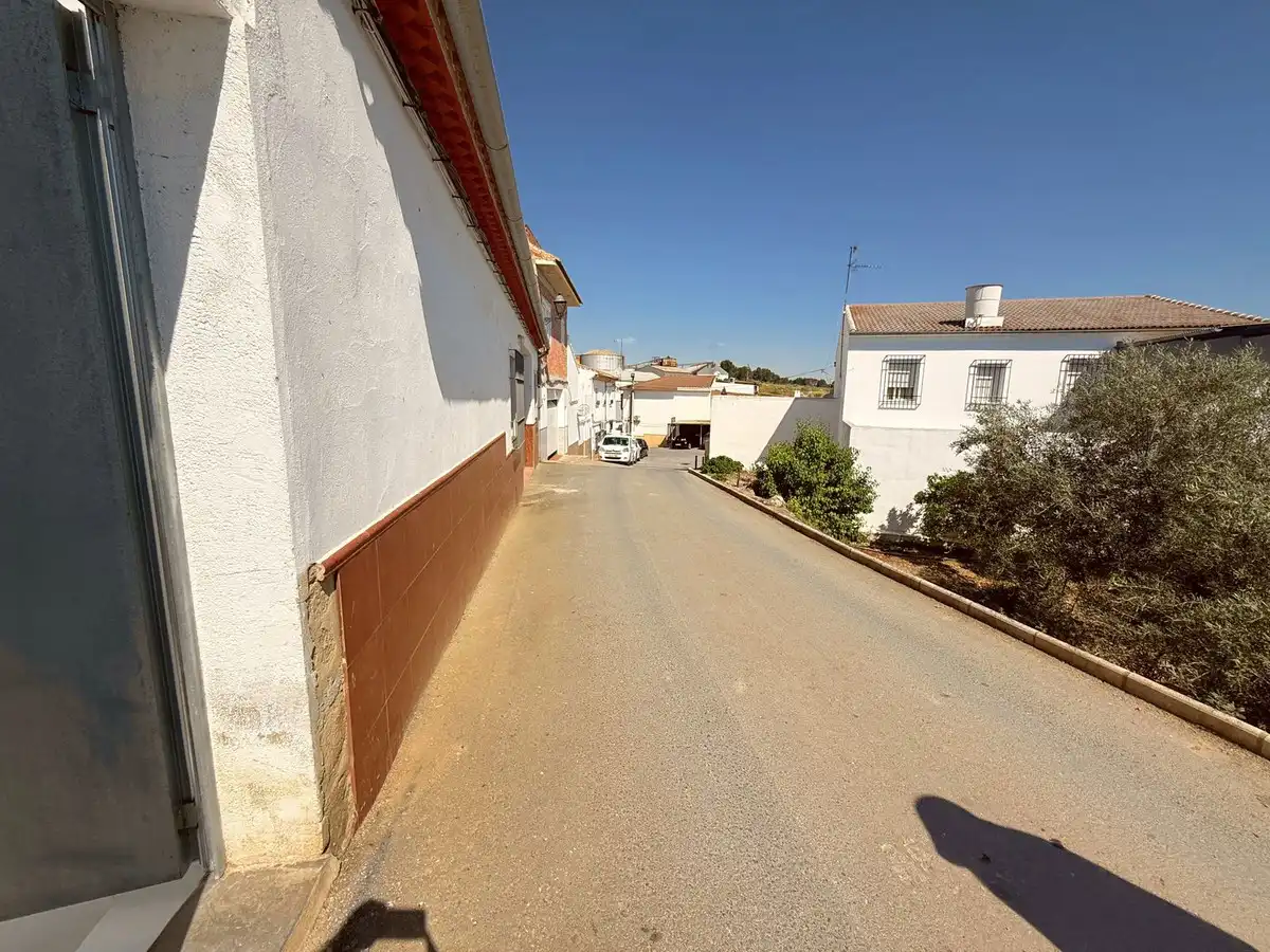 Vista exterior de Casa adosada en venta en Benamejí con Jardín privado, Terraza y Trastero