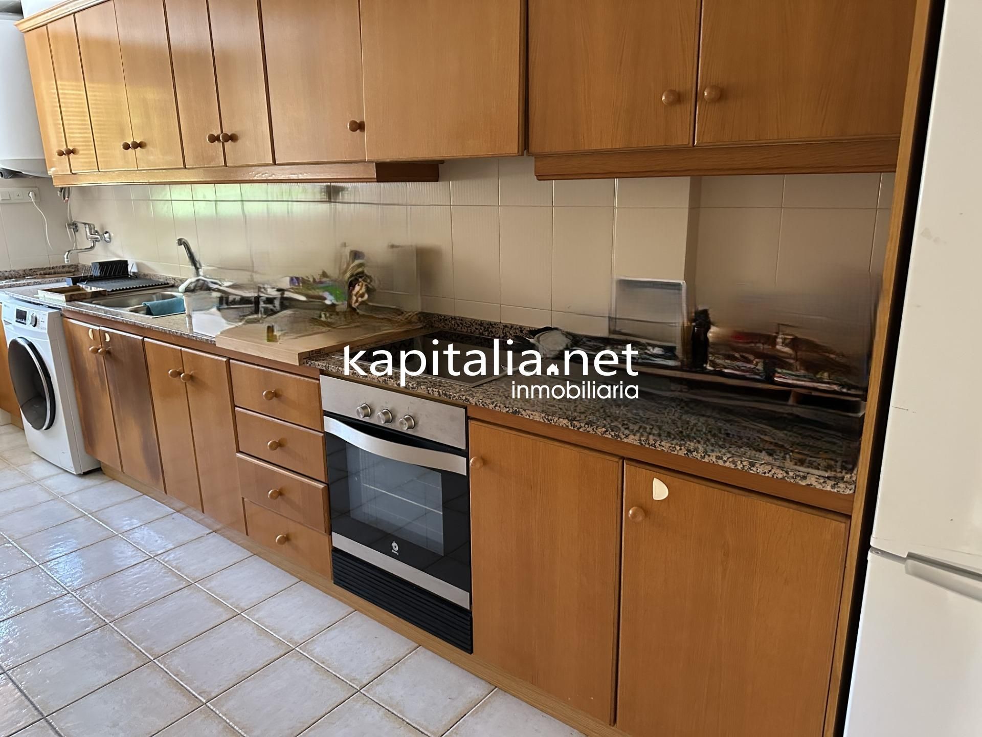Kitchen of Flat for sale in Ontinyent  with Terrace, Storage room and Balcony