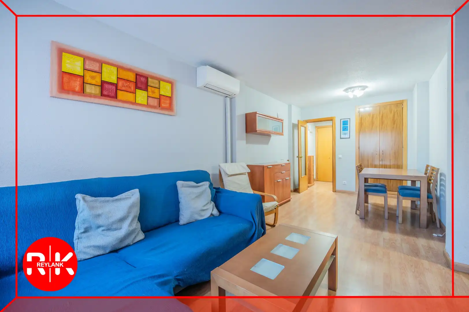 Sala de estar de Piso en venta en San Fernando de Henares con Aire acondicionado, Calefacción y Amueblado