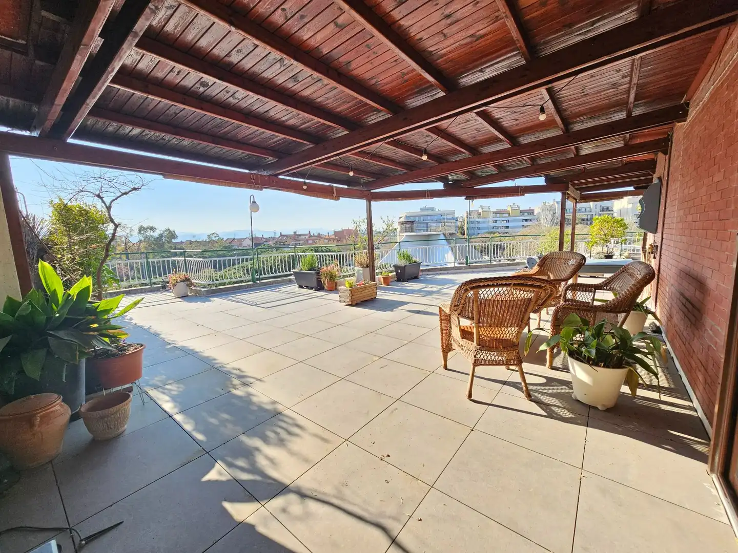 Terrace of Attic for sale in Sant Just Desvern  with Air Conditioner, Heating and Terrace