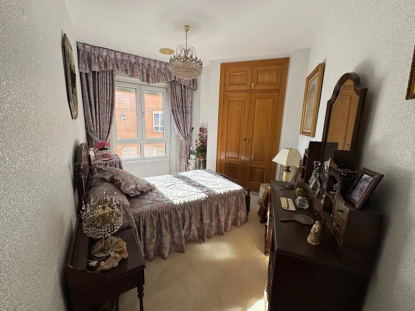 Bedroom of Flat for sale in Almería  with Air Conditioner and Storage room