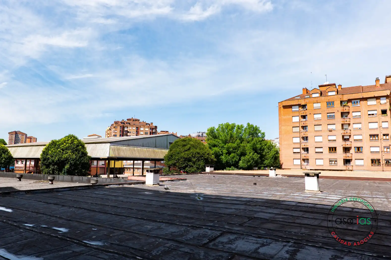 Vista exterior de Piso en venta en Gijón  con Calefacción, Parquet y Amueblado
