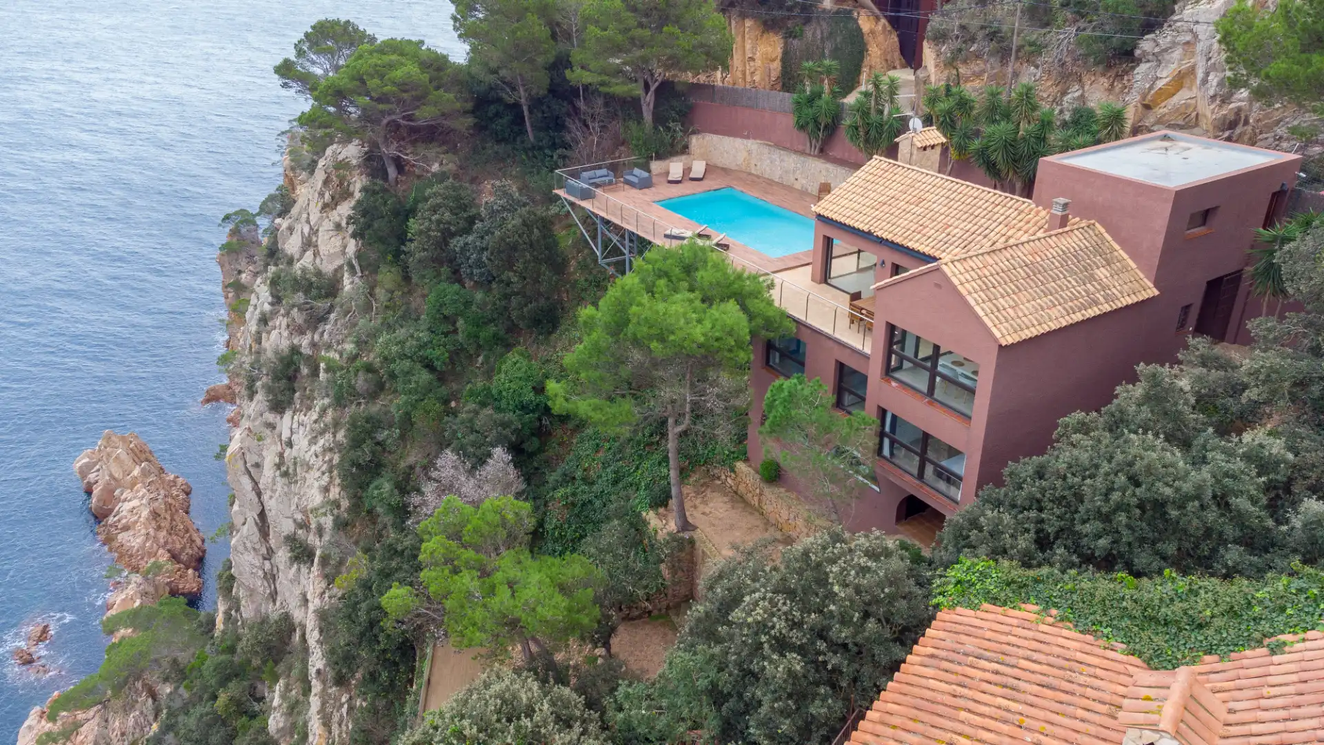 Exterior view of Houses for sale in Begur  with Air Conditioner, Heating and Private garden