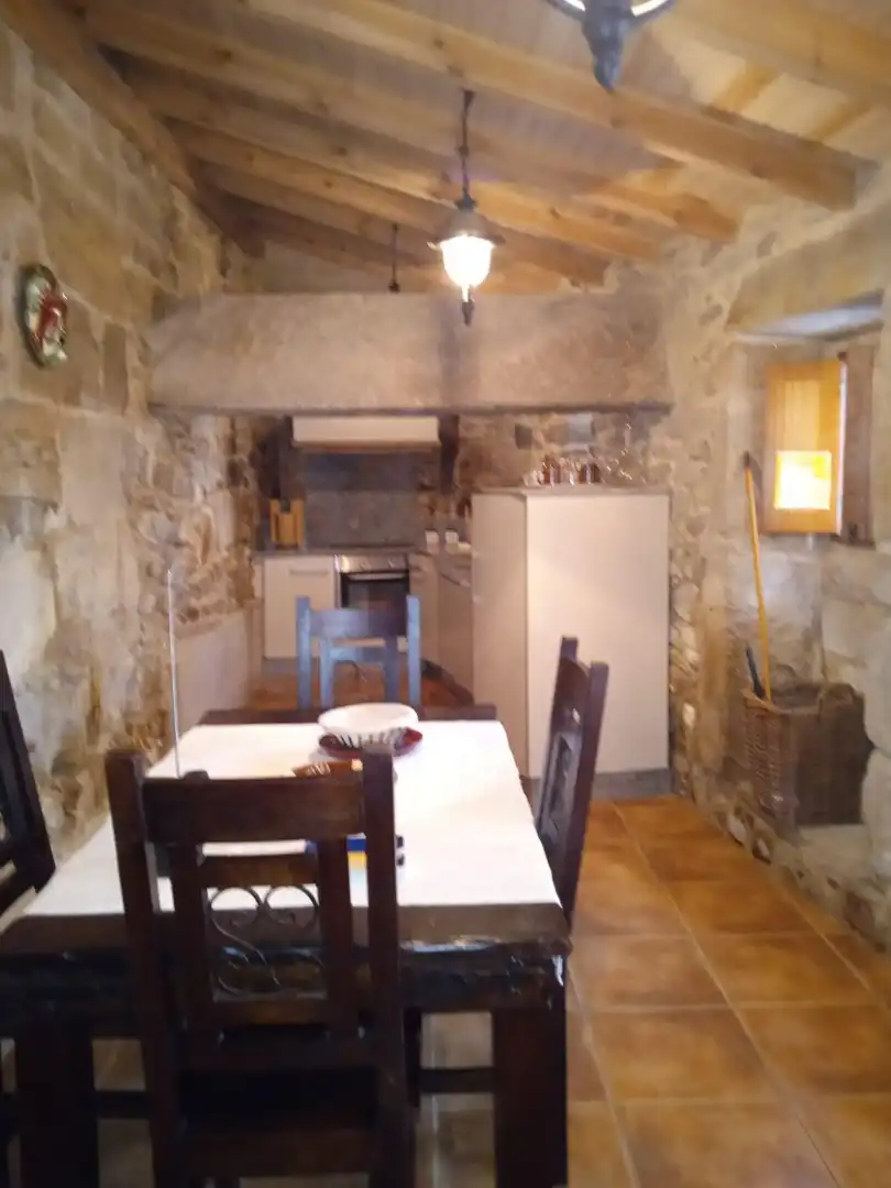 Cocina de Casa o chalet en venta en Laxe con Amueblado