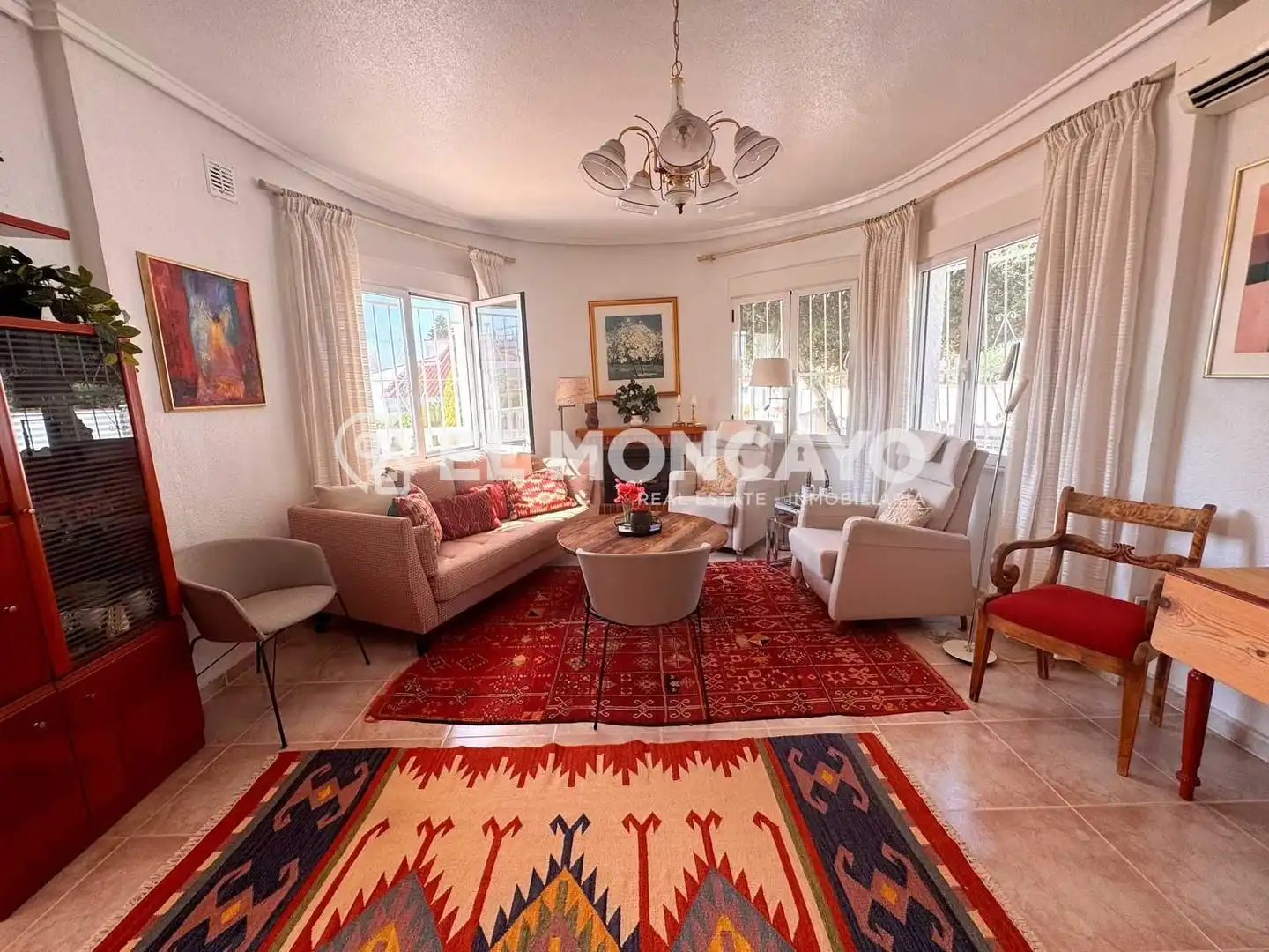Sala d'estar de Casa o xalet en venda en Rojales amb Aire condicionat, Calefacció i Jardí privat