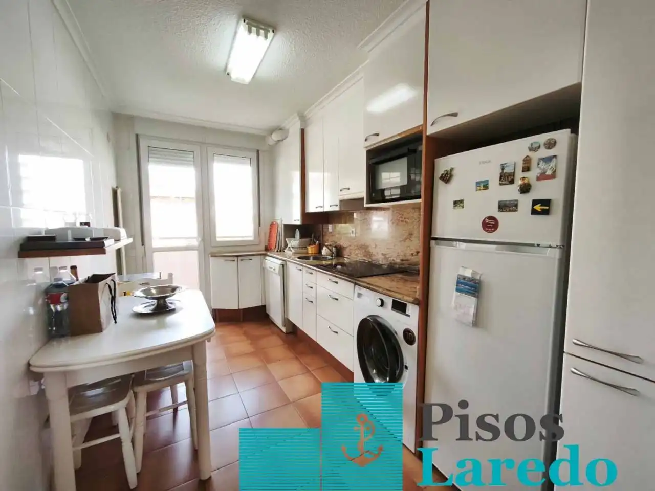 Kitchen of Flat for sale in Laredo  with Heating, Terrace and Balcony