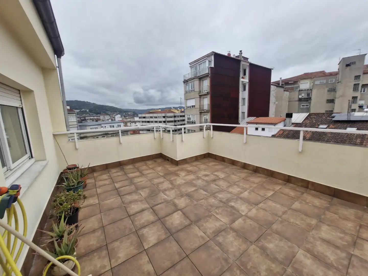 Terrace of Flat for sale in Ourense Capital   with Heating, Parquet flooring and Terrace