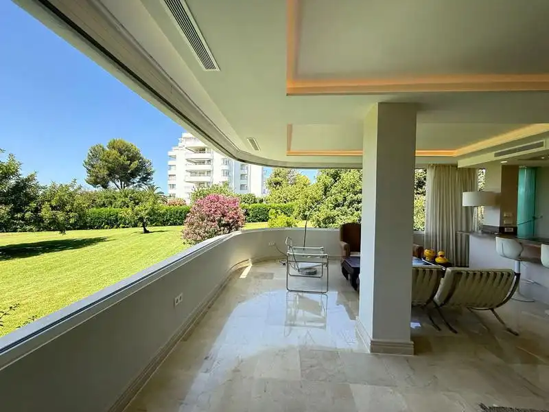 Terrace of Ground floor for rent in Marbella  with Air Conditioner, Heating and Terrace
