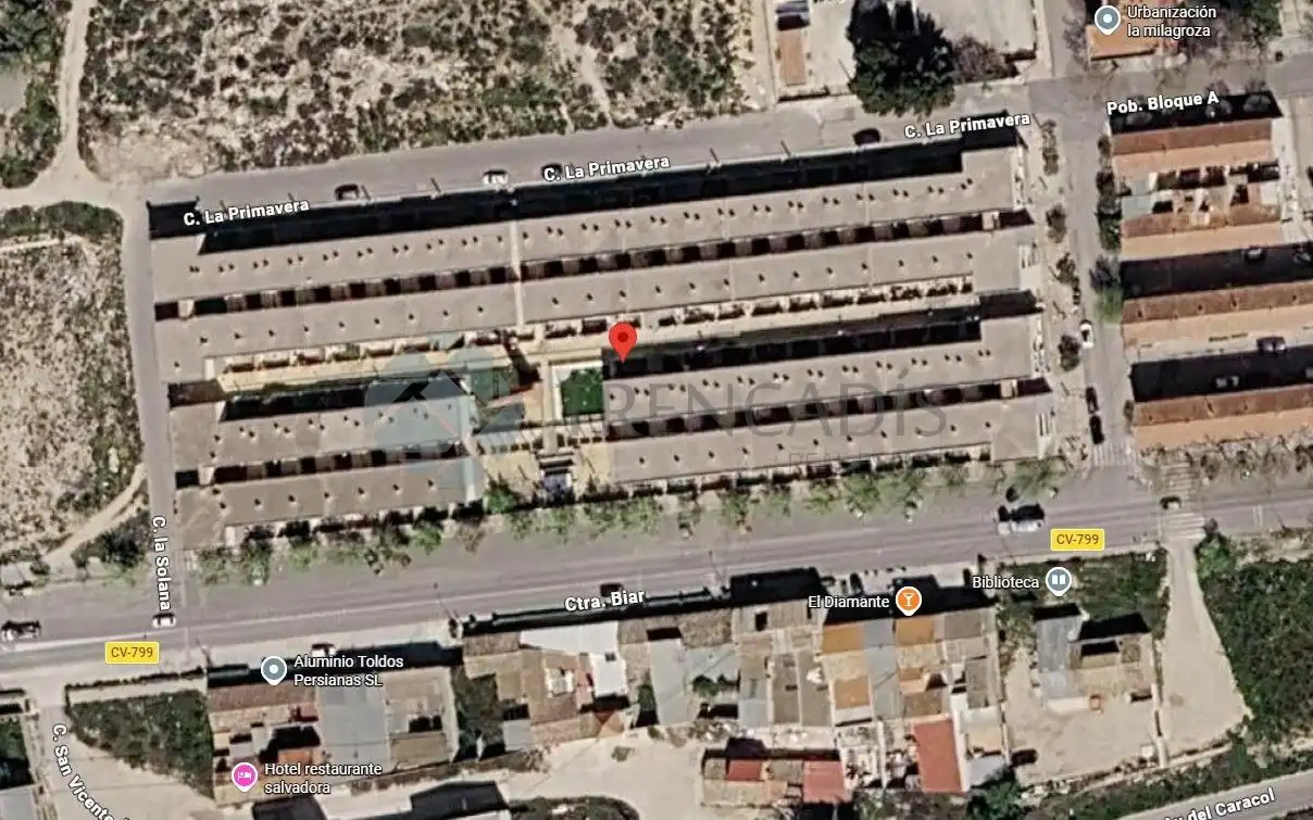 Vista exterior de Casa adosada en venta en Villena