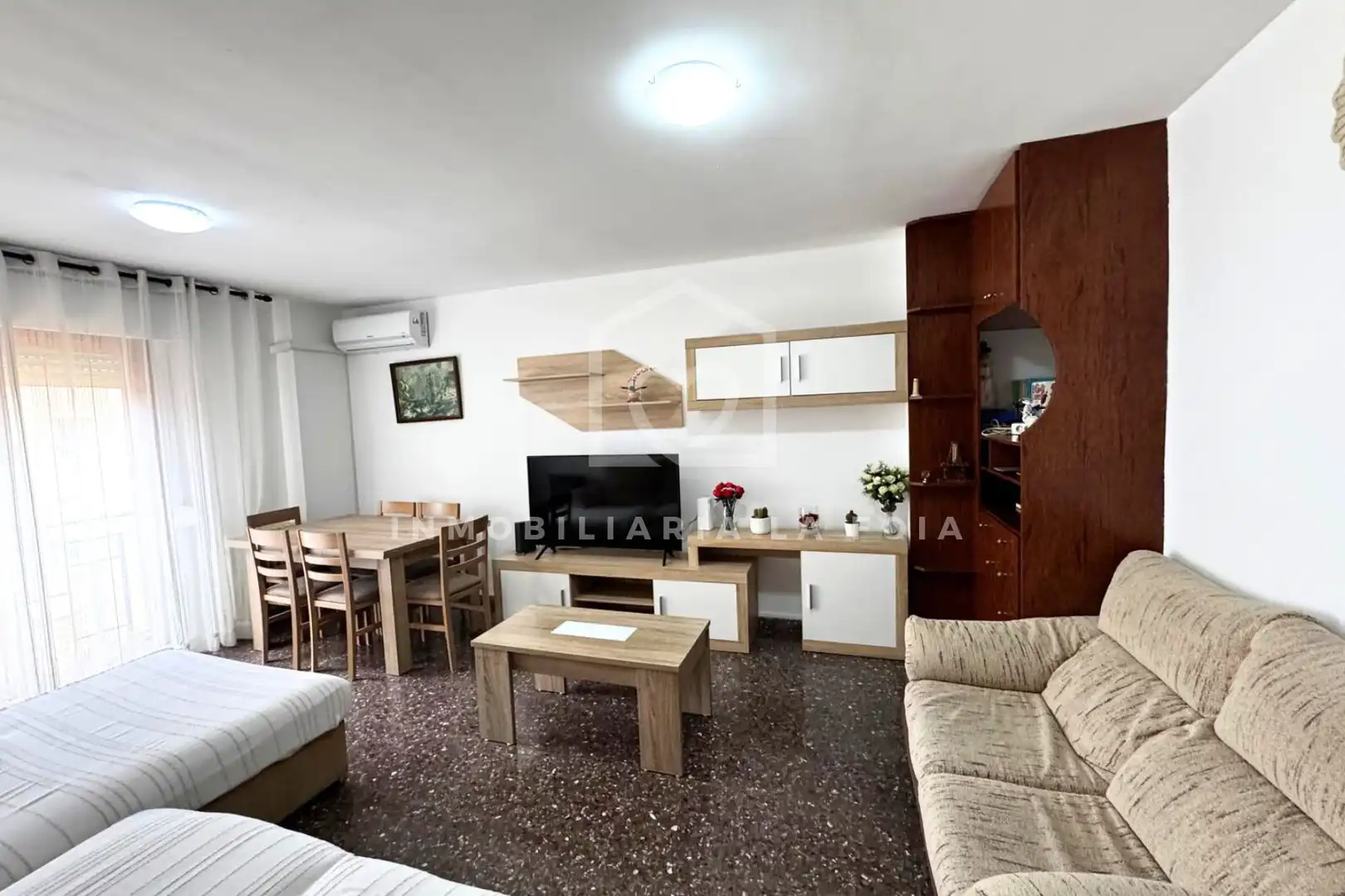 Sala de estar de Piso en venta en Ibi con Trastero