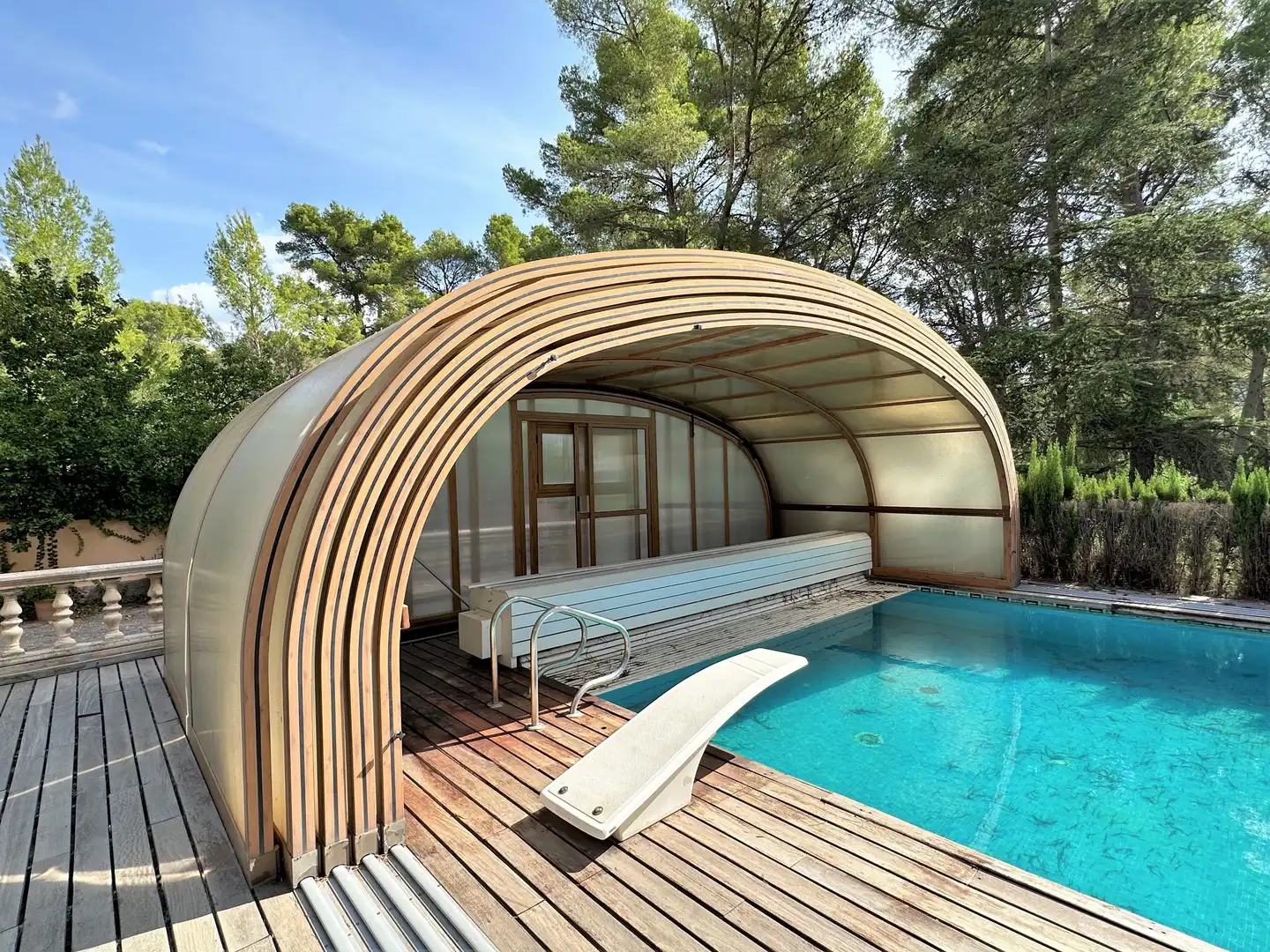 Swimming pool of Houses for sale in Náquera  with Air Conditioner, Heating and Private garden