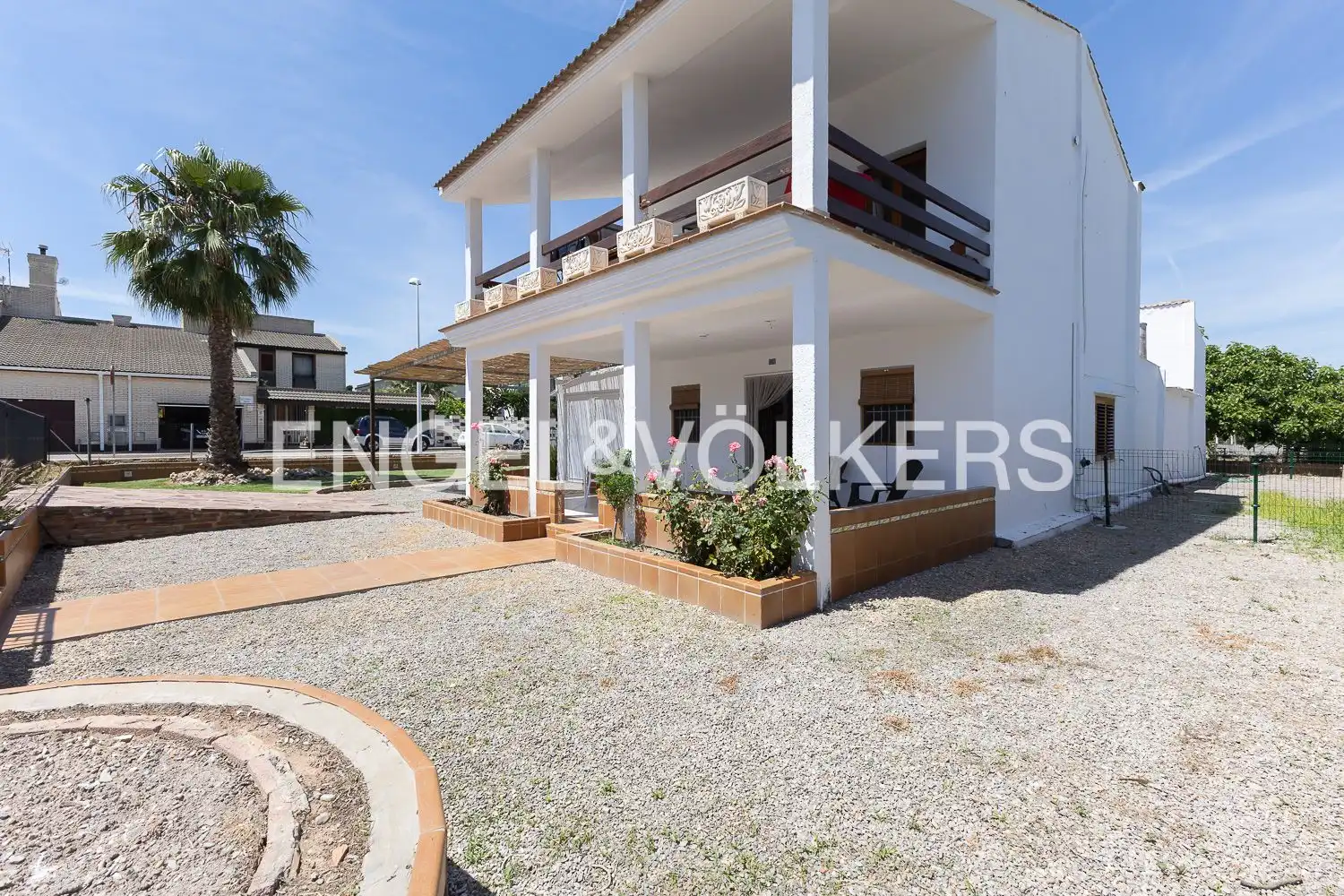 Exterior view of Houses for rent in Sagunto / Sagunt  with Air Conditioner, Heating and Private garden