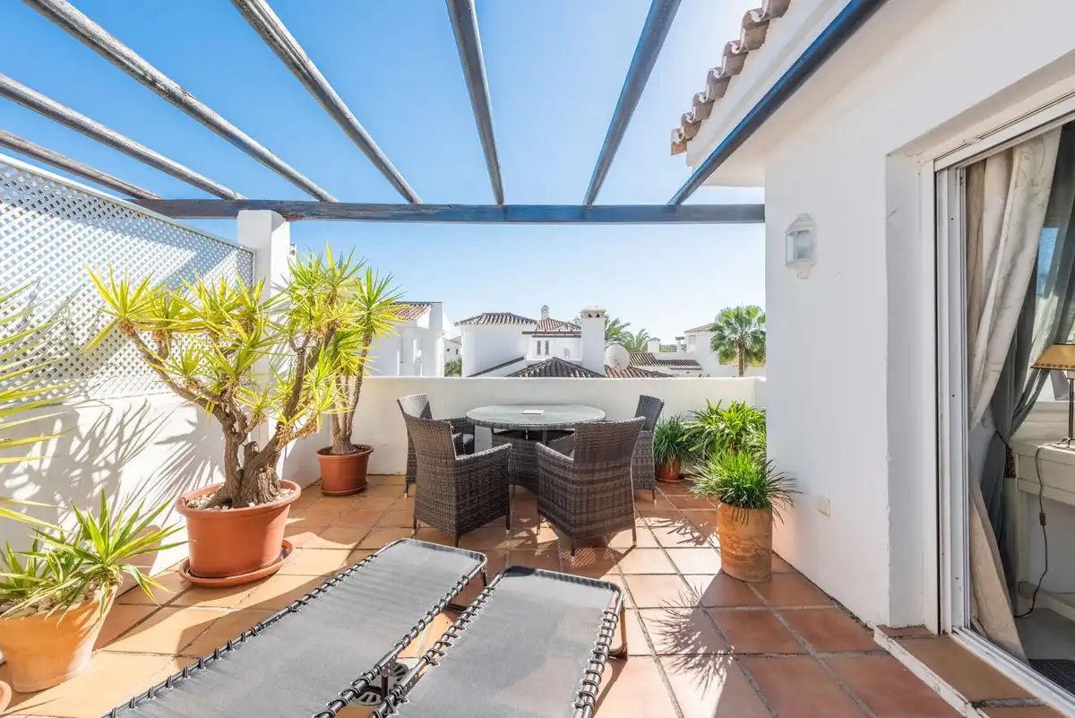 Terrassa de Àtic en venda en Marbella amb Aire condicionat, Moblat i Internet