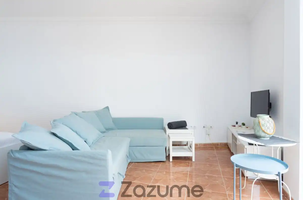 Living room of Flat for rent in Guía de Isora  with Air Conditioner, Heating and Terrace