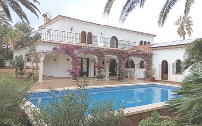 Exterior view of House or chalet for sale in Mont-roig del Camp  with Terrace and Swimming Pool