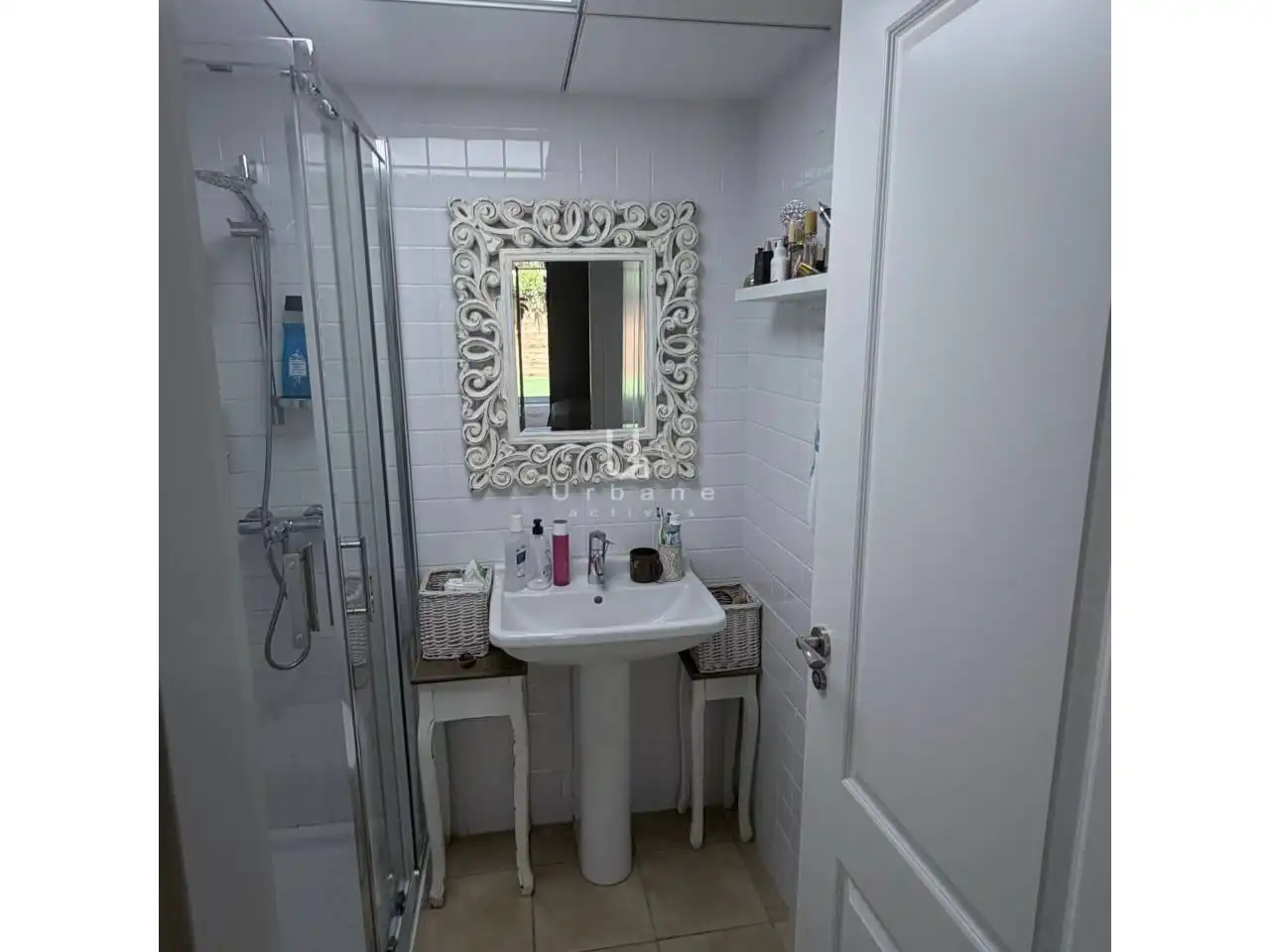 Badezimmer von Wohnung zum Verkauf in Murcia mit Klimaanlage, Heizung und Privatgarten